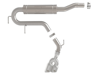 aFe Rebel Series 2-1/2in 304 Stainless Steel Cat-Back w/ Polished TipFord Maverick 22-26 L4-2.5L FWD