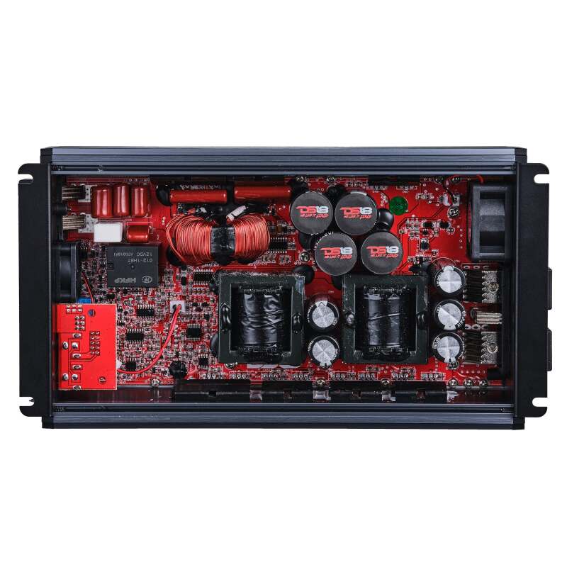 DS18 1-Channel Amp Class D Full-Range Monoblock 3500 Watts RMS/1ohm Titanium