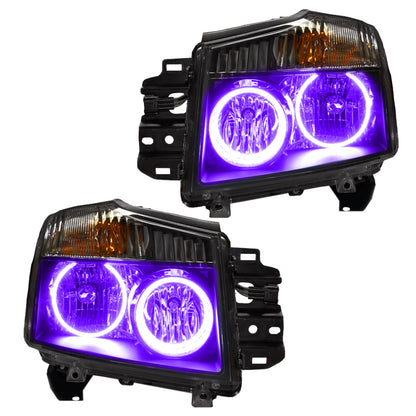 ORACLE Lighting Oracle 08-15 Nissan Titan SMD HL - ColorSHIFT w/ 2.0 Controller