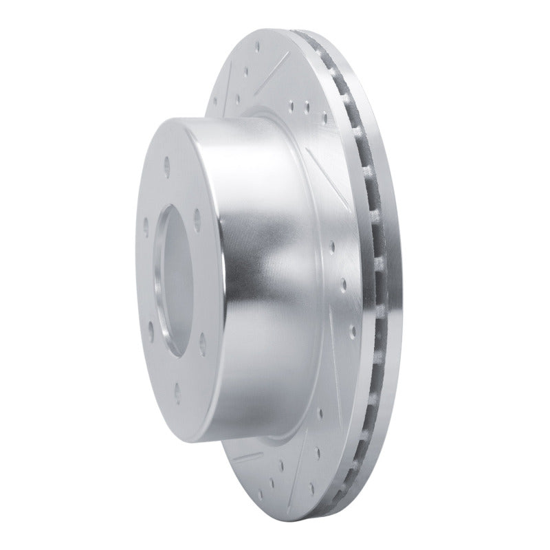 R1 Concepts R1 19-25 Ford Ranger (USA/Canada) Rear Left Drilled & Slotted Silver Brake Rotor