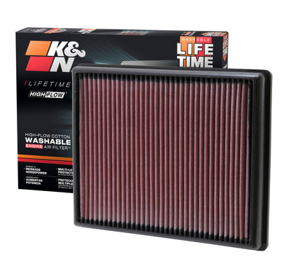 K&N Engineering K&N Replacement Air Filter 12 BMW 335i / 12-13 BMW M135I (F30)