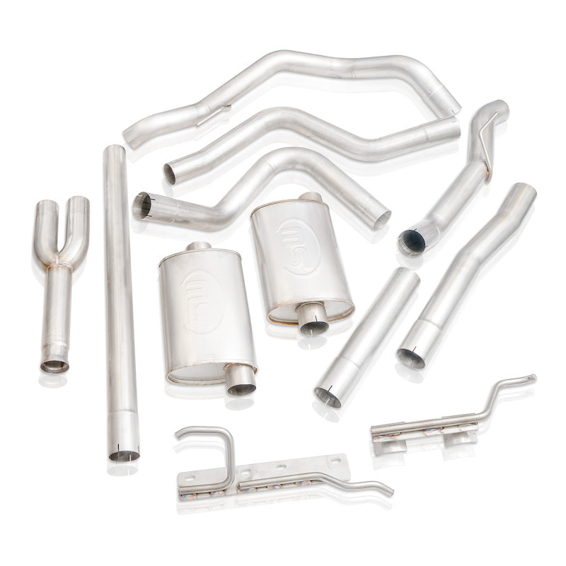 Stainless Works 2019+ Chevrolet Silverado 5.3L 3in Legend Catback Y-Pipe (Use Factory Tips)