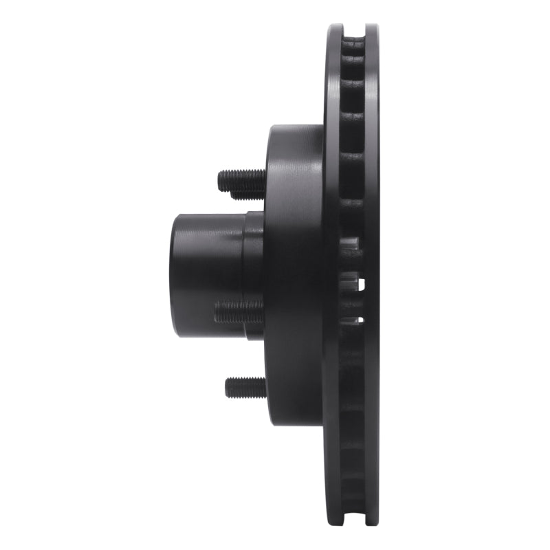 R1 Concepts R1 91-03 Chevrolet S10 Blazer Front Right Drilled & Slotted Black Brake Rotor
