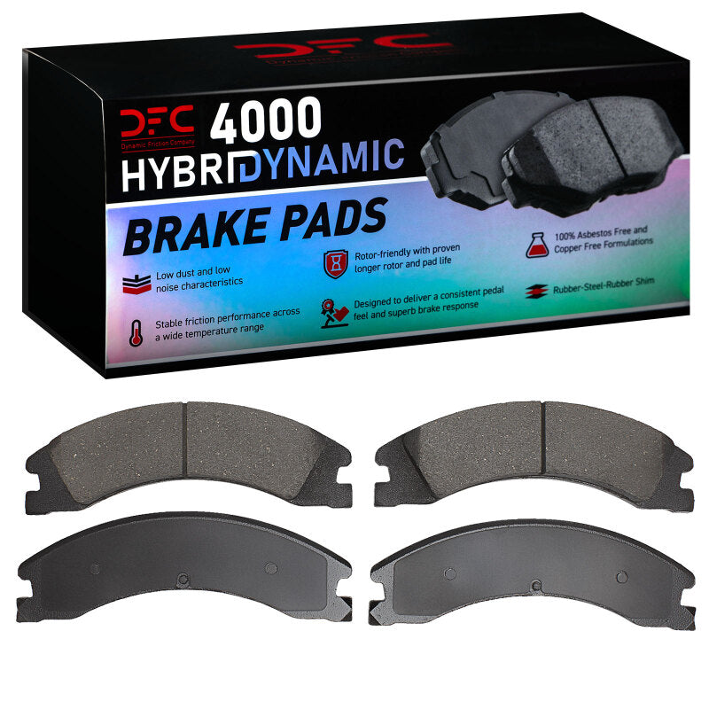 DFC 08-26 Thor Ford E450 Chassis Rear 4000 Hybridynamic Brake Pads