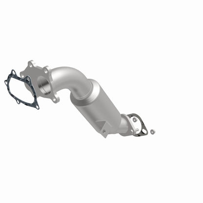 MagnaFlow Direct Fit Catalytic Converter 08-09 Subaru STi front OEM
