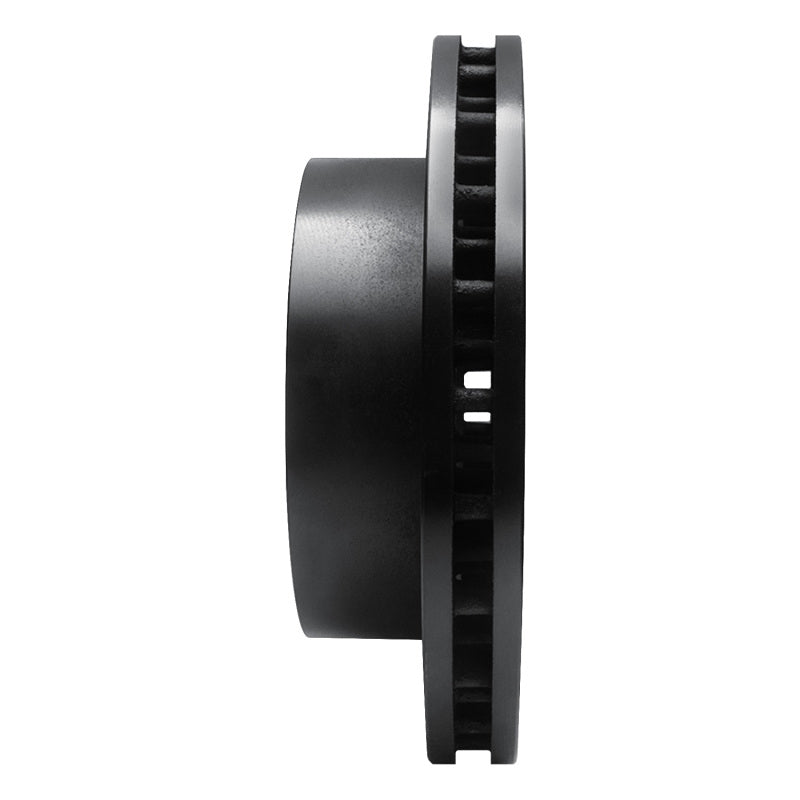 R1 Concepts R1 99-99 Ford F-250 4WD (Super Duty) Front Right Drilled & Slotted Black Brake Rotor