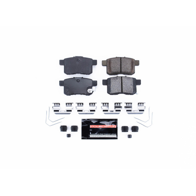 PowerStop Power Stop 11-14 Acura TSX Rear Z23 Evolution Sport Brake Pads w/Hardware