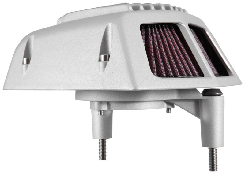 K&N Engineering K&N Street Metal Intake System 08-16 Harley-Davidson Shaker Silver H/D Touring Models