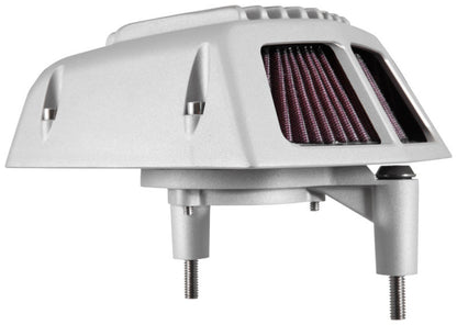 K&N Engineering K&N Street Metal Intake System 08-16 Harley-Davidson Shaker Silver H/D Touring Models
