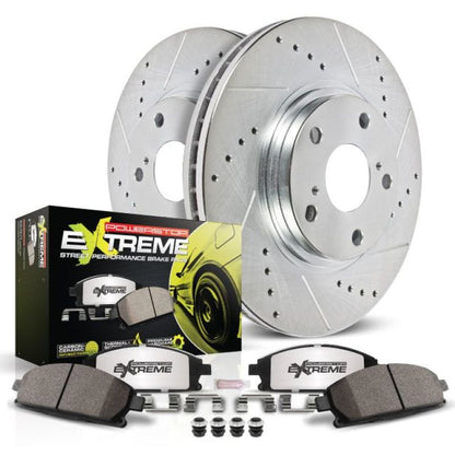 PowerStop Power Stop 05-19 Chrysler 300 Rear Z26 Street Warrior Brake Kit