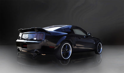 CORSA Performance Corsa 2005-2010 Ford Mustang Shelby GT500 5.4L V8 Black Sport Axle-Back Exhaust