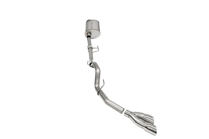 CORSA Performance Corsa 2021-2025 Ford F-150 Regular Cab/ 8in Bed 3.5L V6 Sport Cat-Back Single Side Exit-Polished