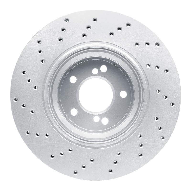 DFC 08-13 BMW M3 Right Rear Drilled GeoSPEC Coated Rotor