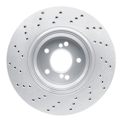 DFC 08-13 BMW M3 Right Rear Drilled GeoSPEC Coated Rotor