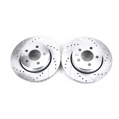 PowerStop Power Stop 07-11 Dodge Nitro Front Evolution Drilled & Slotted Rotors - Pair