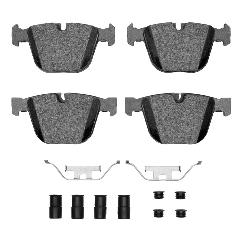 R1 Concepts R1 09-17 BMW ALPINA B7 xDrive Rear Semi Met Pads & Hardware Kit