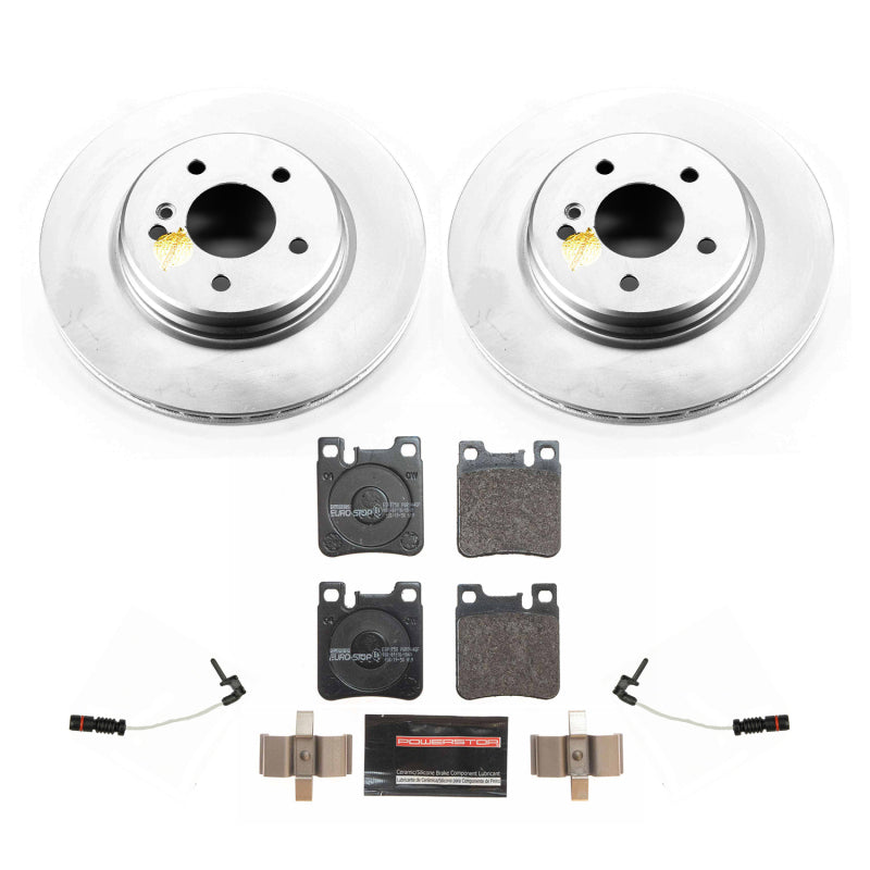 PowerStop Power Stop 2000 Mercedes-Benz E430 Rear Euro-Stop Brake Kit