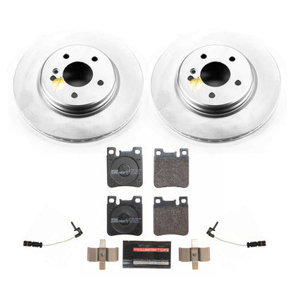 PowerStop Power Stop 2000 Mercedes-Benz E430 Rear Euro-Stop Brake Kit