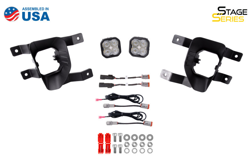 Diode Dynamics SS3 Max Type SV1 Kit ABL - White SAE Fog
