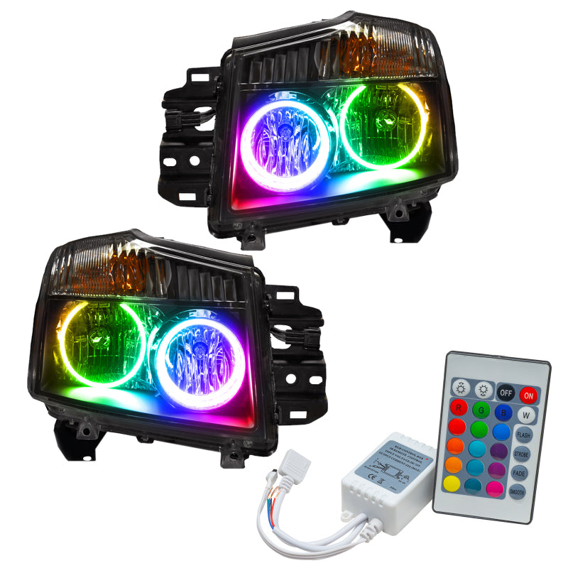 ORACLE Lighting Oracle 08-15 Nissan Titan SMD HL - ColorSHIFT w/ Simple Controller