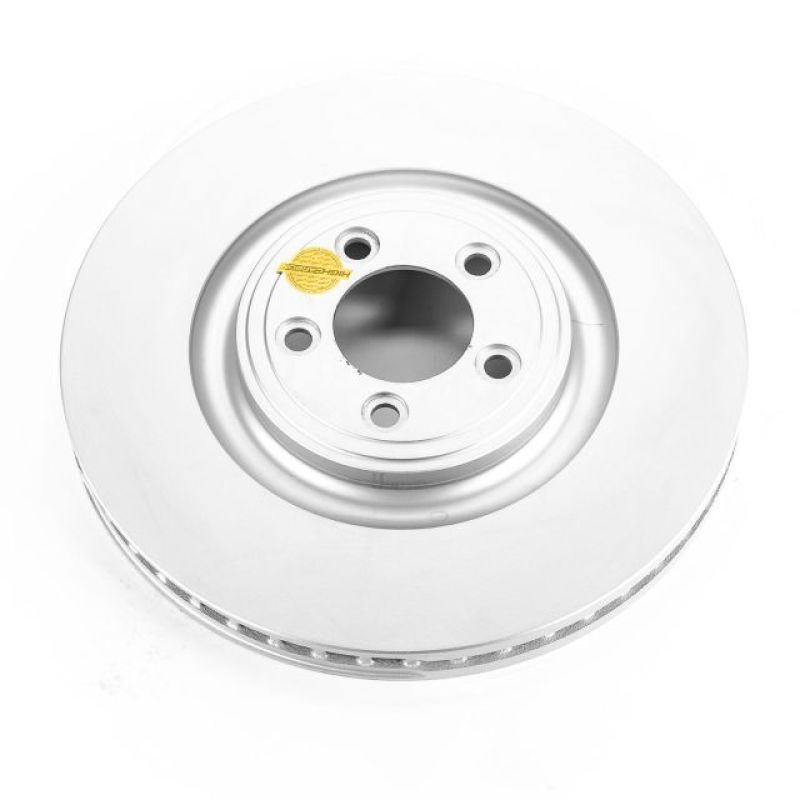 PowerStop Power Stop 14-19 Jaguar F-Type Front Evolution High Carbon Geomet Coated Rotor