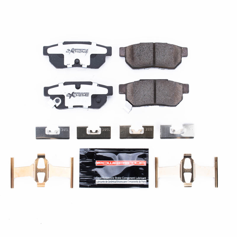 PowerStop Power Stop 86-01 Acura Integra Rear Z26 Extreme Street Brake Pads w/Hardware