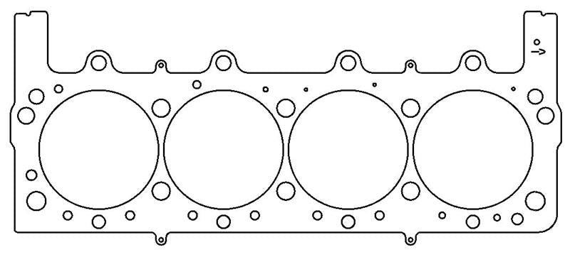 Cometic Gasket Cometic Ford 460 Pro Stock V8 .045in MLS Cylinder Head Gasket - 4.600in Bore - A500 Block - RHS