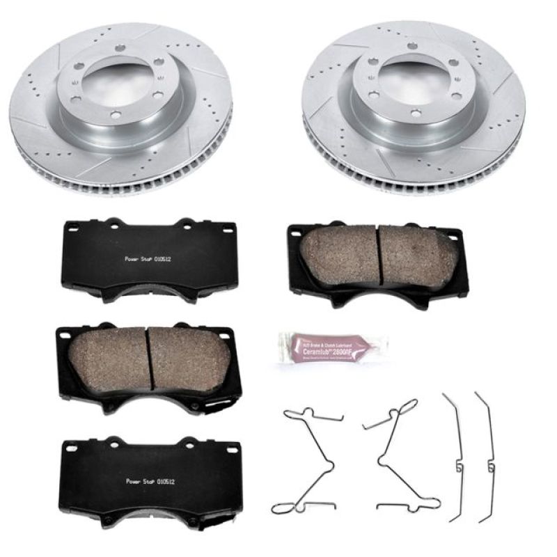 PowerStop Power Stop 10-19 Lexus GX460 Front Z23 Evolution Sport Brake Kit
