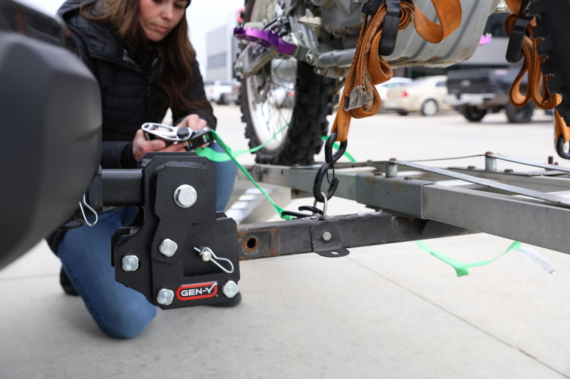 GEN-Y Hitch Gen-Y VOYAGER 5.75in 500lb Cargo TW 1000lb Towing TW 7K Overall Hitch w/GH-103705 Platinum BallMount