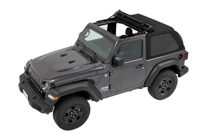 Bestop 18-26 Jeep Wrangler JL 2-Door Trektop (Premium Black Twill)