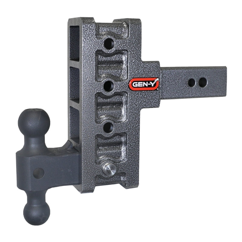 GEN-Y Hitch Gen-Y Mega Duty 2.5in Shank 6in Offset Drop 3.5K TW 32K Hitch w/GH-0161 Dual-Ball