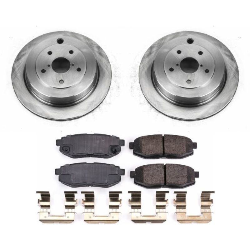 PowerStop Power Stop 06-07 Subaru B9 Tribeca Rear Autospecialty Brake Kit