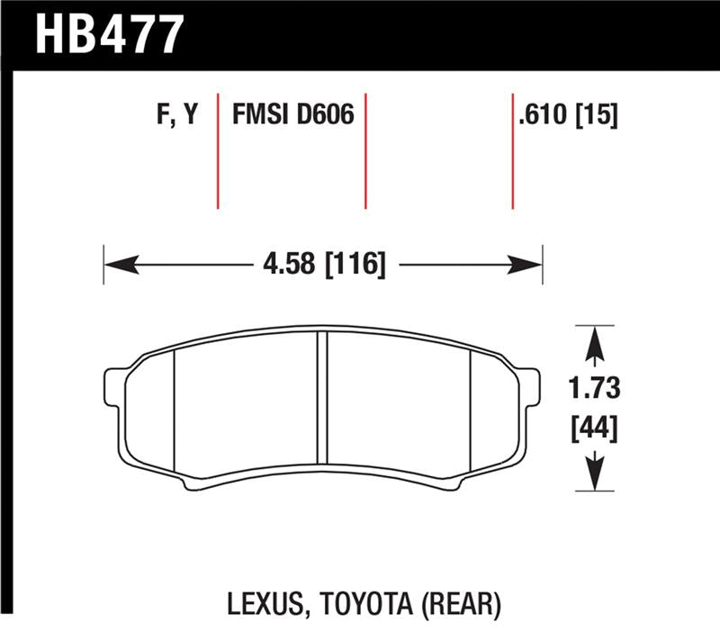 Hawk Performance Hawk HPS Street Brake Pads