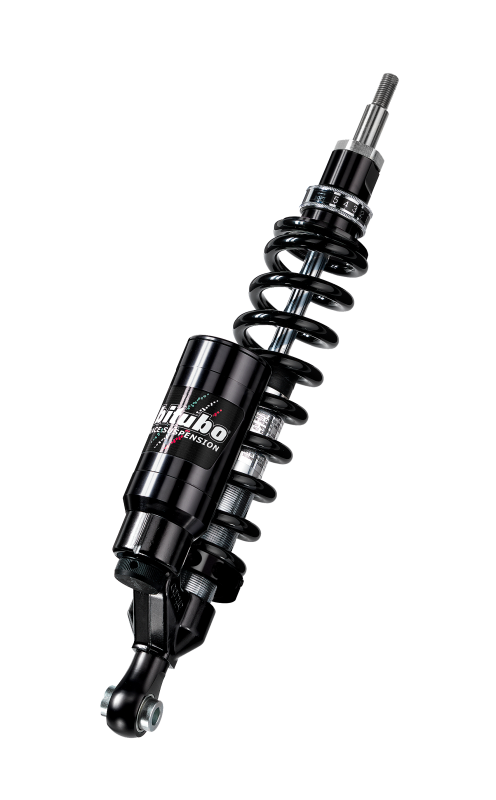 Bitubo Suspension Bitubo WAT1 Monoshock Adjustable: Spring Preload, Rebound, Compression, Length, Black Spring