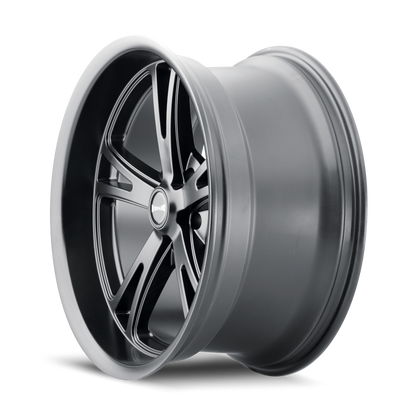 Ridler Wheels Ridler 606 22x10.5 / 5x120 BP / 40mm Offset / 72.62mm Hub Matte Black Wheel