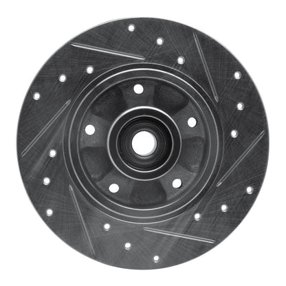 R1 Concepts R1 11-15 Renault Fluence (Mexico) Rear Left Drilled & Slotted Silver Brake Rotor