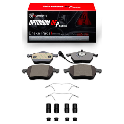 R1 Concepts R1 00-06 Audi TT Front Optimum OE Pads & Hardware Kit