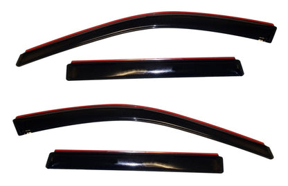 AVS 11-18 Jeep Grand Cherokee (Not L Model) Ventvisor In-Chnl FRT & RR Window Deflectors 4pc - Smoke