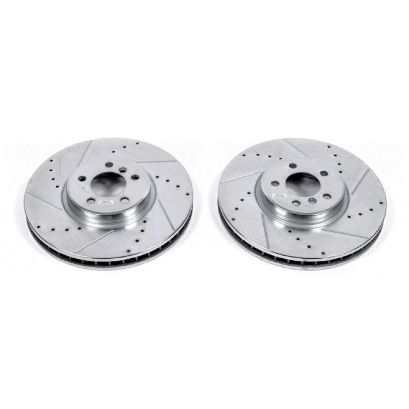 PowerStop Power Stop 11-18 BMW X5 Front Evolution Drilled & Slotted Rotors - Pair