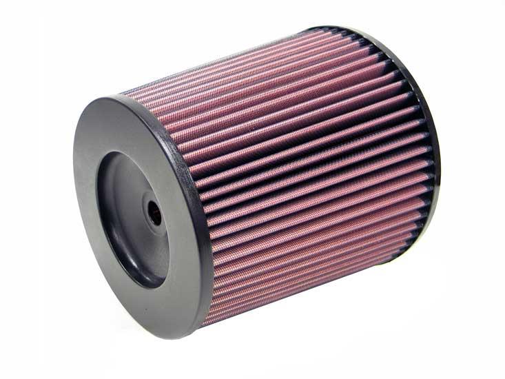 K&N Engineering K&N Filter Universal Rubber Filter 3.5in Flange 6.625in Top 8in Height Center Hole