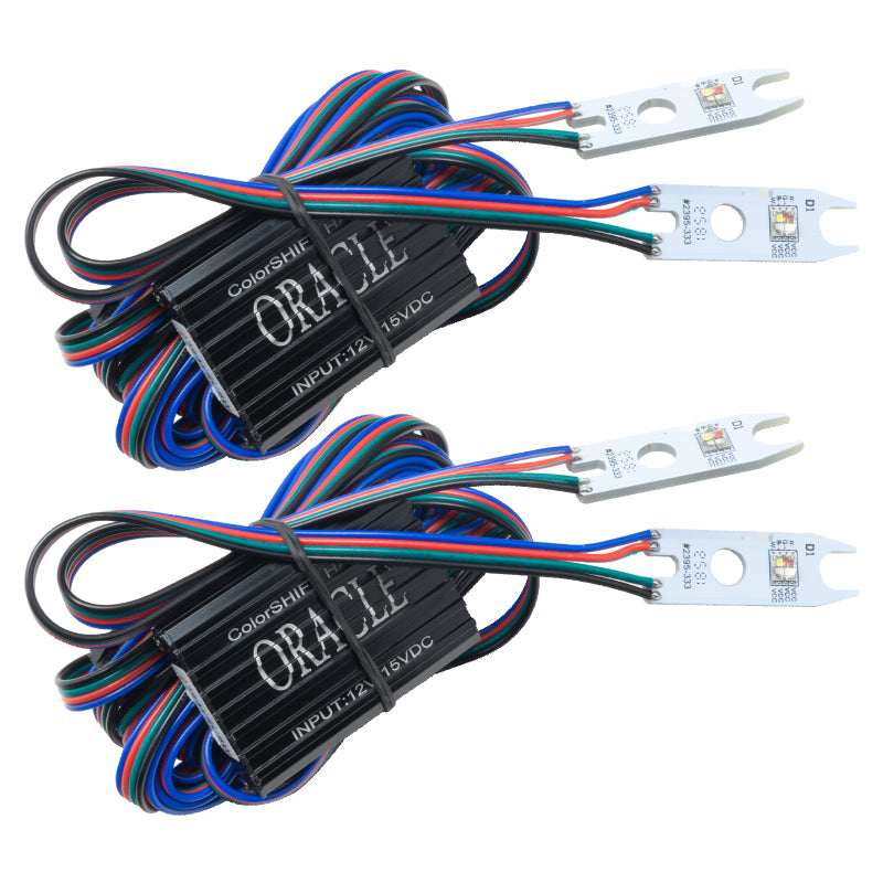 ORACLE Lighting Oracle 15-17 Ford F-150 Headlight DRL Upgrade Kit - ColorSHIFT w/o Controller