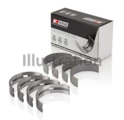 King Engine Bearings King Nissan VQ20DE, VQ25DD, VQ30DE/DD/DET, VQ35DE (Size +0.5mm) Crankshaft Main Bearing (Set of 4)