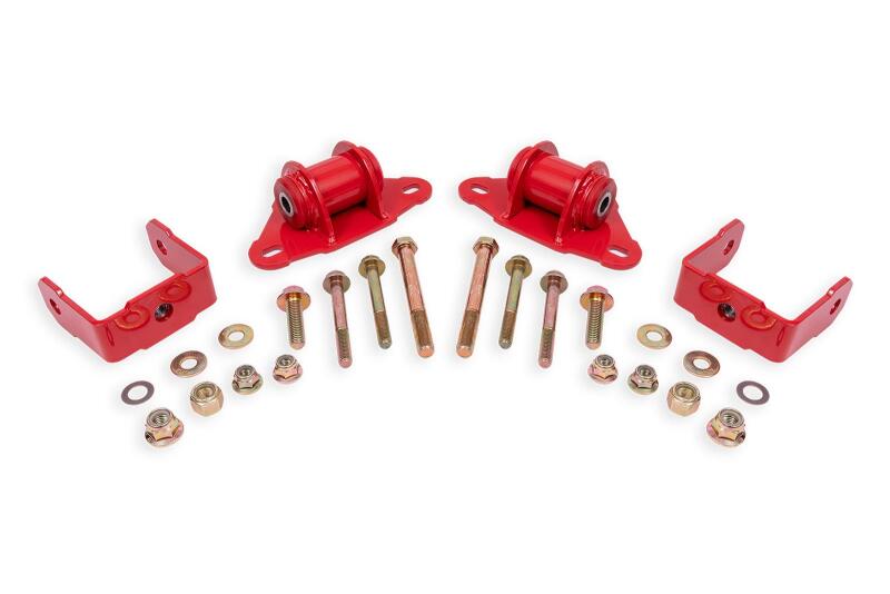 BMR Suspension BMR 14-19 Chevrolet Corvette Polyurethane Transmission/Differential Mount - Red