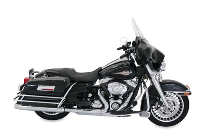 Mustang Motorcycle Mustang 08-21 Harley Electra Glide Std,Rd Glide,Rd King,Str Glide Solo Seat w/Diamond Stitch - Black