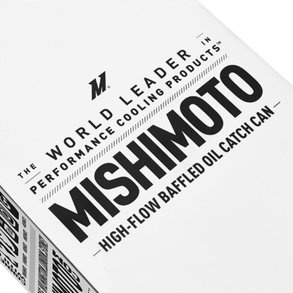 Mishimoto MMBCC-HF Universal High-Flow Baffled Catch Can Kit