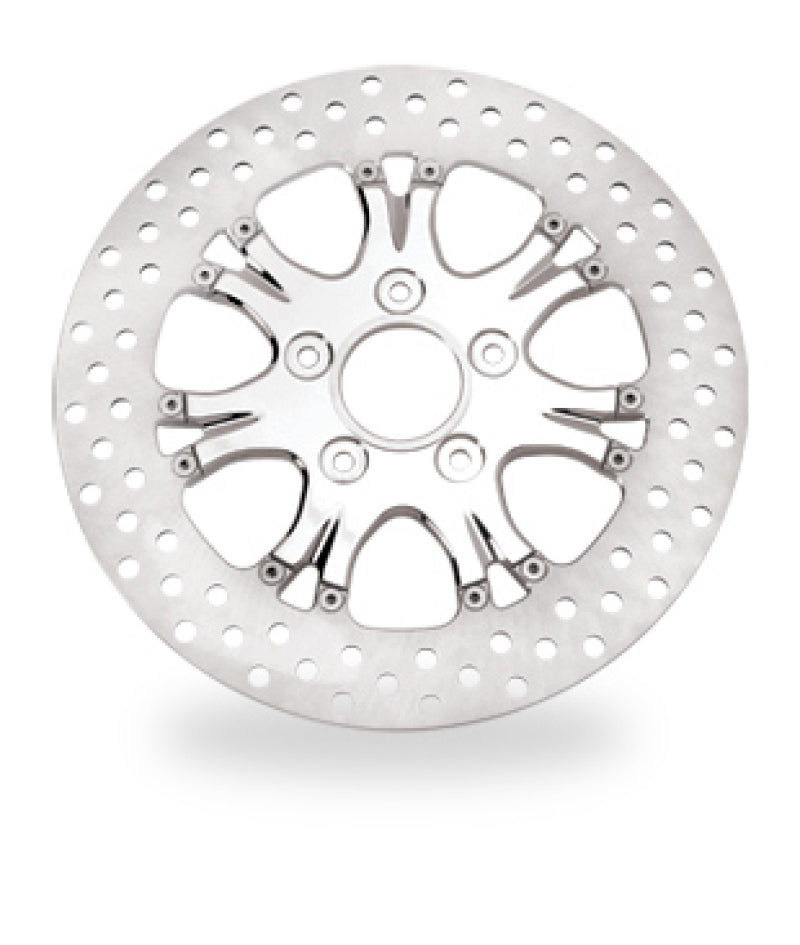 Performance Machine Disc/Carr 11.5 Heathen Rear - Chrome