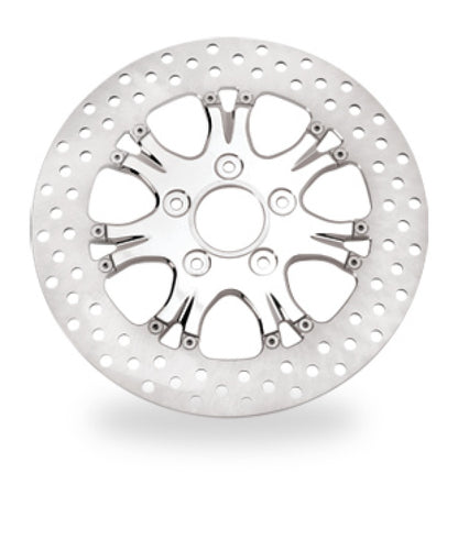 Performance Machine Disc/Carr 11.5 Heathen Rear - Chrome