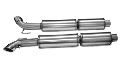 CORSA Performance Corsa 2003-06 Dodge Viper 8.3L Polished Sport Cat-Back Exhaust (2.5in Inlet for Use w/ Stock Conv.)