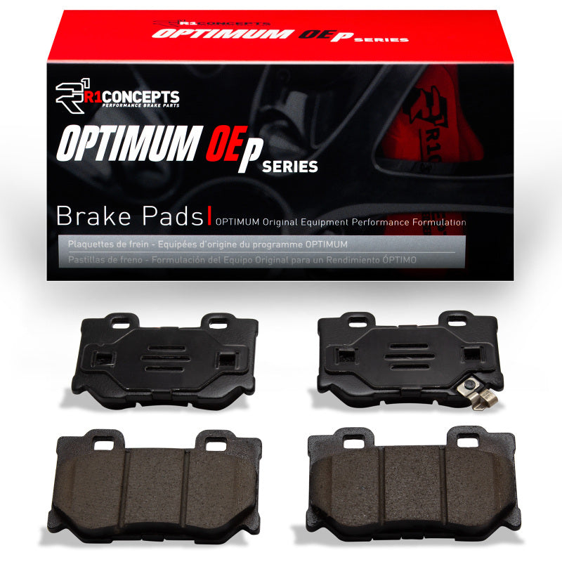 R1 Concepts R1 2008-2025 Infiniti Q50 Rear R1 Optimum OE Pads