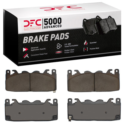 DFC 24-25 Ford Mustang Front 5000 Advanced Ceramic Brake Pads